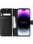 Apple iPhone 14 Pro Max Kılıf Delux Leather Wallet Siyah 1
