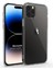 Apple iPhone 14 Pro Kılıf Transparent Soft Beyaz 1
