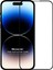 Apple iPhone 14 Pro Tam Kaplayan Temperli Cam Ekran Koruyucu Siyah 1