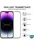 Apple iPhone 14 Pro Tam Kaplayan Temperli Cam Ekran Koruyucu Siyah 2