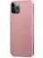 Matte Silicone Apple iPhone 14 Pro Kılıf Rose Gold 2