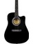 SA-105CE Dreadnought Cutaway Black Elektro Akustik Gitar 3