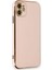 Apple iPhone 12 Kılıf Olive Plated Pembe 1