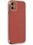 Apple iPhone 11 Kılıf Olive Plated Kırmızı 1
