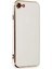 Apple iPhone 8 Kılıf Olive Plated Beyaz 1