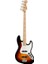 Affinity Series Jazz Bass Akçaağaç Klavye 3-Color Sunburst Bas Gitar 1