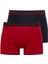 Erkek Siyah-Bordo 2'li Boxer 80480 1