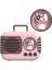 Karikatür Figürlü Bluetooth Hoparlör - Pembe (Yurt Dışından) 1