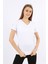 Baskılı Kısa Kollu V Yaka T-Shirt 3