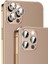iPhone 14 Pro Uyumlu (14 Pro) Lins Serisi Fashion Taşlı Kamera Lens Koruyucu 2