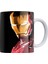 Iron Man Çift Taraflı Baskılı Porselen Kupa 1
