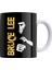 Bruce Lee Çift Taraflı Baskılı Porselen Kupa 1