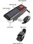 Kornalı Bisiklet Feneri Solar Güneş Enerji ve USB ile Şarj Edilebilir Su Geçirmez T6 LED Feneri Kırm 2