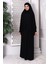 Iki Parça Pratik Namaz Elbisesi 8016 Siyah 1