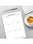 Haftalık Planlayıcı Spiralli Defter - Weekly Planner 1