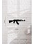 AK47 Temalı Dekoratif Ahşap Tablo 2