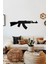 AK47 Temalı Dekoratif Ahşap Tablo 3