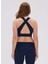Ash Halter Yaka Sırt Detaylı Toparlayıcı Spor Sütyeni Bra 1014 3