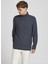 Jack & Jones Balikçi Yaka Düz Koyu Lacivert Erkek Kazak 12199940_JPRBLUCARLOS Knit Roll Nec 4