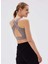Ash Halter Yaka Sırt Detaylı Toparlayıcı Spor Sütyeni Bra 1014 2