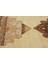 Türk Halısı, Eskitme Halı, Halı, 117X328 cm Bej Halı, El Yapımı Mutfak Halı, Organik Mutfak Halı, 9 5