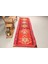 Türk Halısı, Eskitme Halı, Halı, 92X314 cm Kırmızı Halı, Anadolusı Merdiven Halı, 8506 1