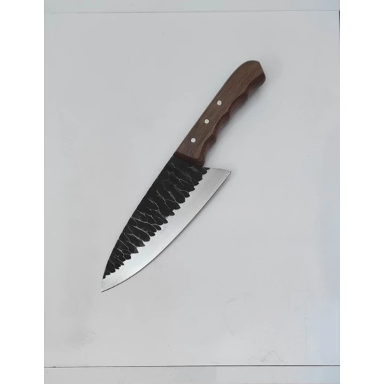Hisar Bıçak Dövme Çelik Şef Bıçağı Mutfak Bıçağı Et Ekmek Sebze Meyve Şef Bıçağı Keskin Bıçak Sofra Bıçağı Mutfak Bıçak Seti No: 3