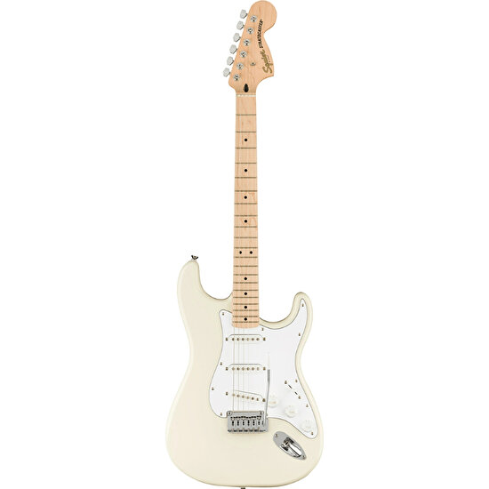 Squier Affinity Series Stratocaster Akçaağaç Klavye Olympic White Elektro Gitar