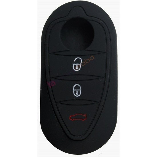 Ersatz-Tasten Für Alfa Romeo Mito & Giulietta | 7 Farben Zur Auswahl | Silikon Schlüsseltasten