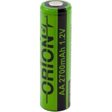 Orion 1.2V Ni-Mh Aa 2700 Mah Şarj Edilebilir Kalem Pil