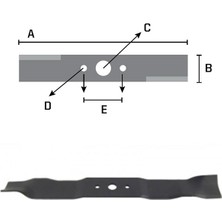 İtal Bıçak 44 cm Castel Garden