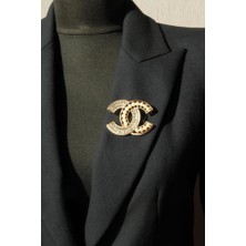 Hevıss Broş Yaka Iğnesi Inci