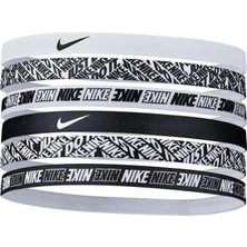 Nike Aksesuar Printed Headbands 6pk Unisex Beyaz Antrenman Saç Bandı N.000.2545.176.OS