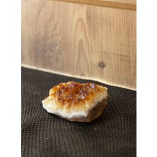 Mucize Taş Sitrin Taşı Doğal Kaya Parça Ortalama 120-150 Gram