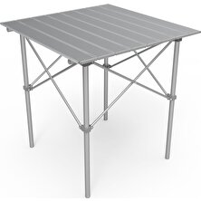 Alüminyum Katlanabilir Kamp - Piknik - Bahçe - Balkon Masası Taşıma Çantalı