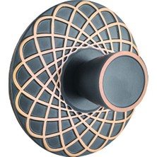 Badem10 Dinar Çekmece Dolap Kapak Kulpu Kulbu 32 Mm Satine Antik Bakır Metal Kulp