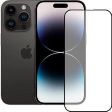 Bufalo iPhone 14 Pro Ekran Koruyucu Seramik Nano 9d Tam Kaplama Siyah