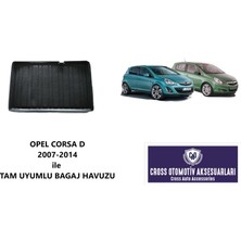 Cross Oto Aksesuarları Opel Corsa D (2007-2014) ile Tam Uyumlu Bagaj Havuzu