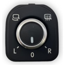 After Seat Alhambra 2011-2015 Dış Dikiz Ayna Ayar Düğmesi Kolu Kromlu Otomatik Katlama 5K1959565