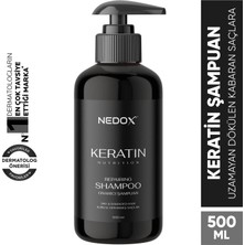 Nedox Yıpranmış Saçlar Için Keratinli Saç Bakım Şampuanı 500 Ml