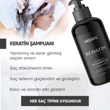 Nedox Yıpranmış Saçlar Için Keratinli Saç Bakım Şampuanı 500 Ml