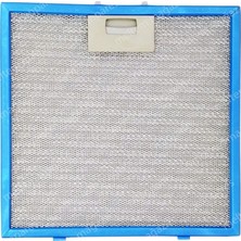 Kumtel Uyumlu En 26,2 cm Boy 25,3 cm - Arka Tırnak 12,5 cm Aspiratör Davlumbaz Metal Yağ Filtresi