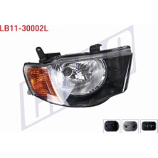 Dega  Mıtsubıshı L200 07-09 Far Sol Elektrikli Motorlu Sarı 8301A023