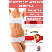 Wiosen Selülit ve Çatlak Bakım Yağı 12 Yağ Içeren Özel Formül 190 ml