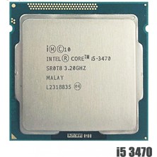 Intel Core i5 3470 3,2 GHz 6 MB Cache 1155 Pin İşlemci