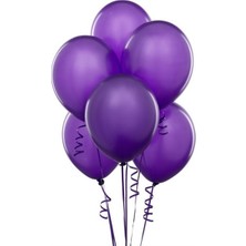 Tatlı Günler Party Shop Mor Balon 20´li Paket