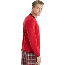 Blackspade Erkek Pijama Takımı 30922 - Kırmızı