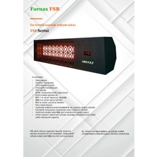 Fornax Doğalgazlı Seramik Radyant Isıtıcı 8kw