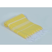 Buldanstore Sultan Peştemal (Sarı) 90*175 cm Banyo Plaj Havlusu %100 Pamuk