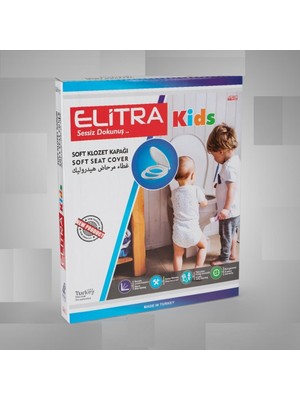 Elitra Kids Klozet Kapağı Çocuk Adaptörlü